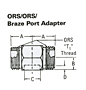 ORS-ORS-Braze Port Adapter